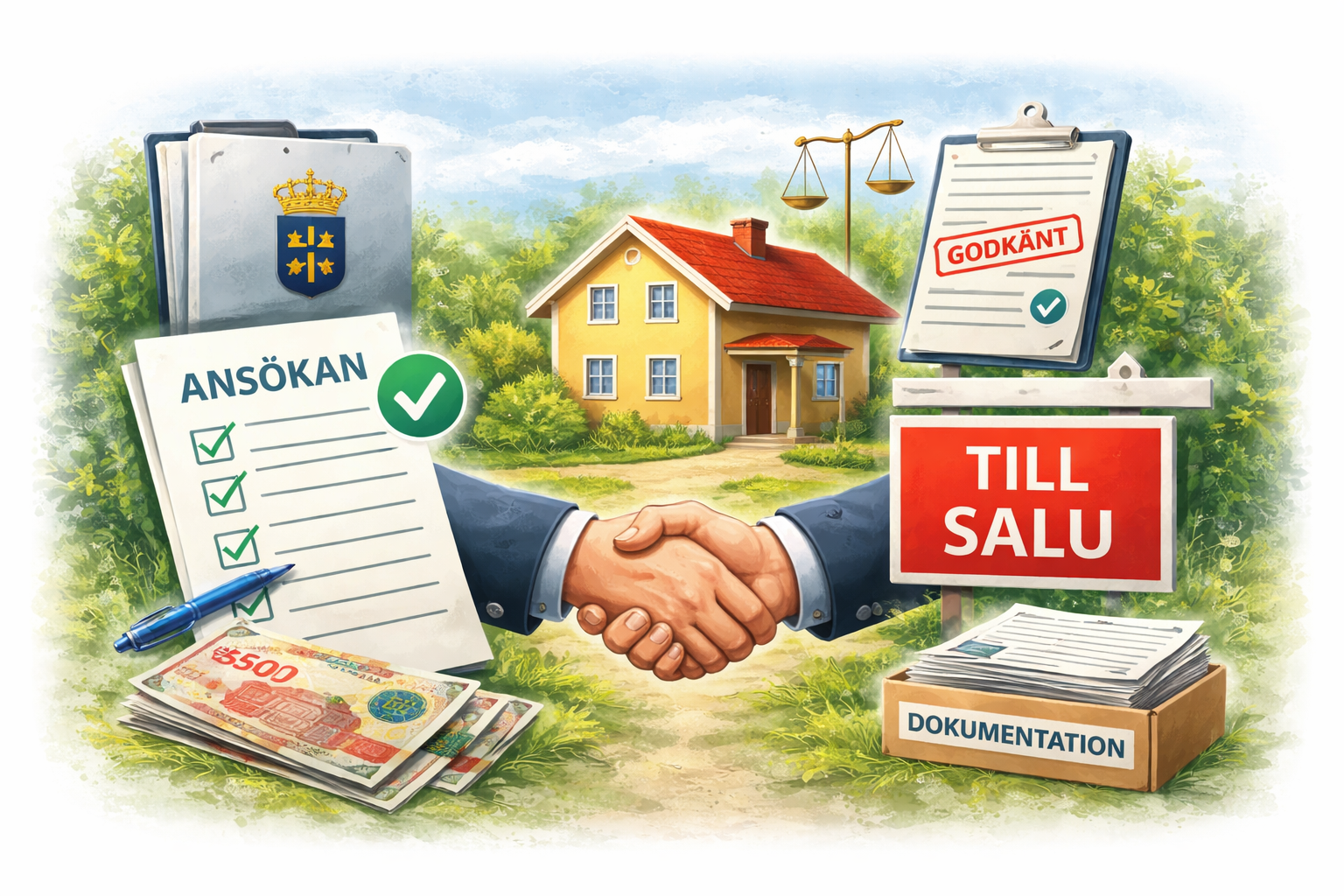 Sälja fastighet som god man eller förvaltare