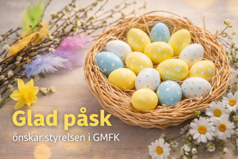 Glad påsk önskar GMFK