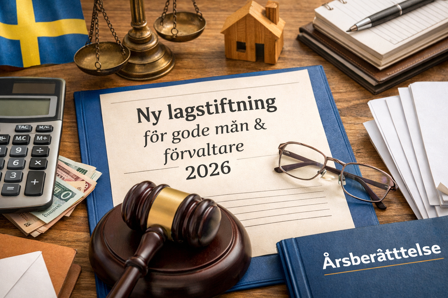 Utbildning för gode män och förvaltare – ny lagstiftning 2026